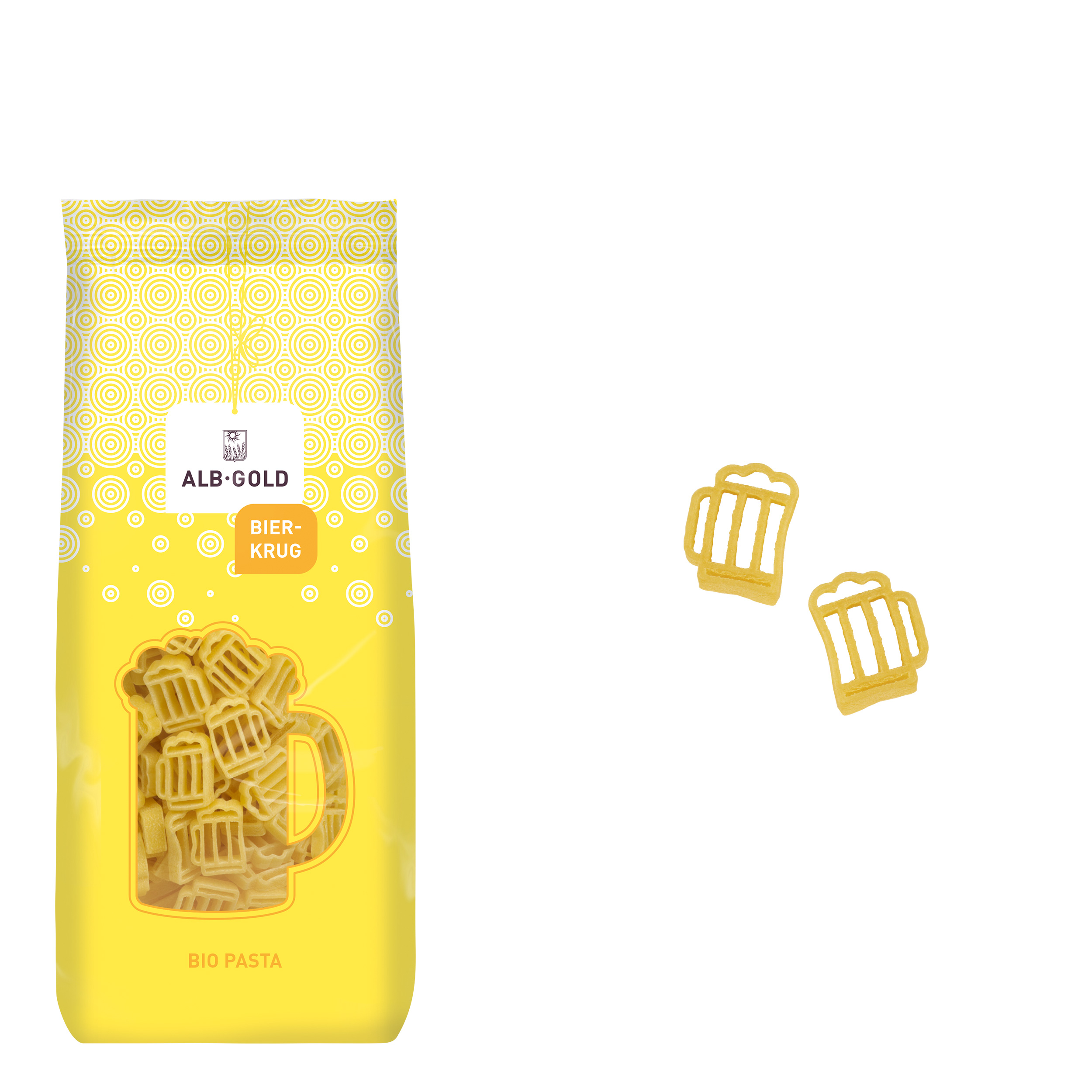 Bio Bierkrug Pasta
