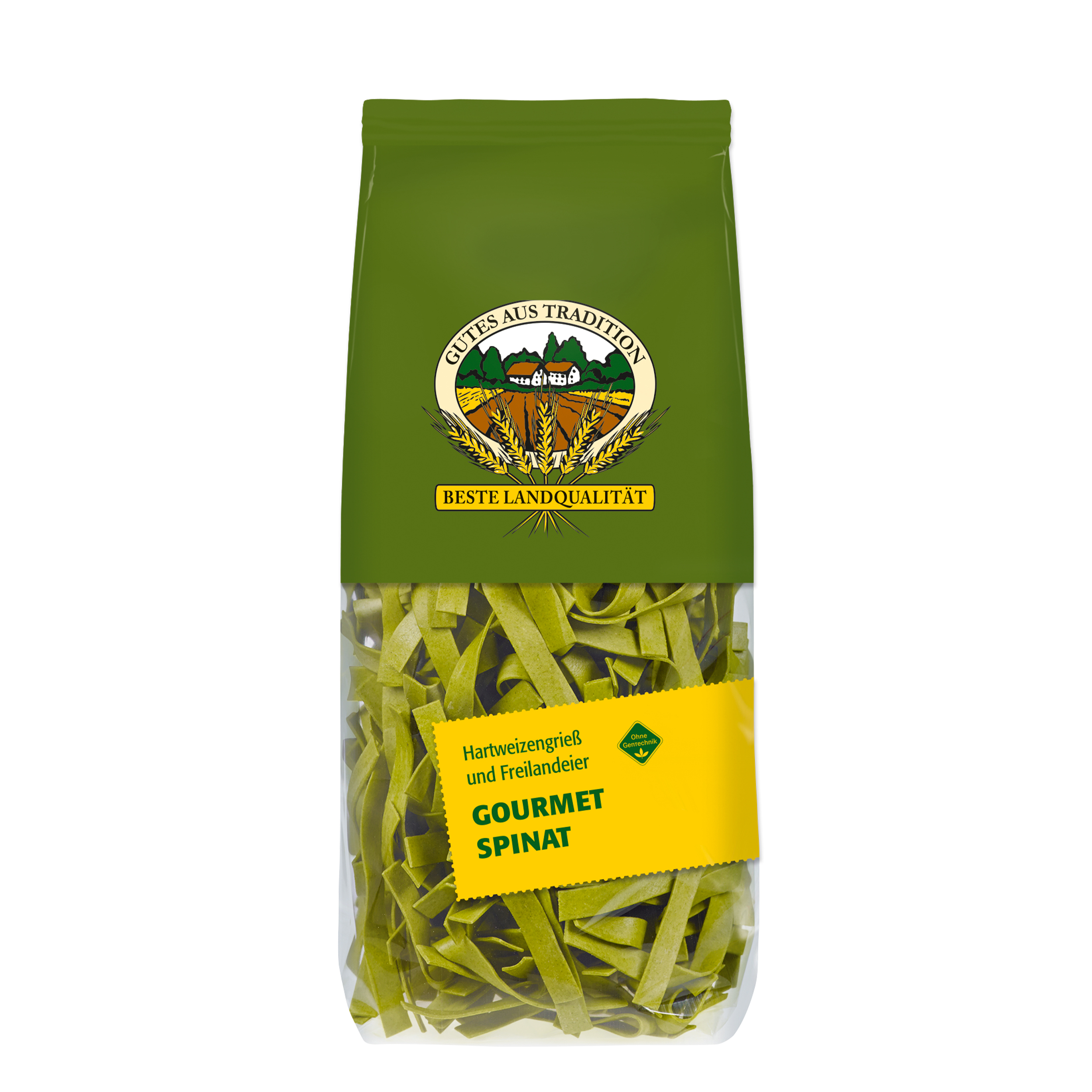 Gourmet Spinat-Nudeln 8 mm