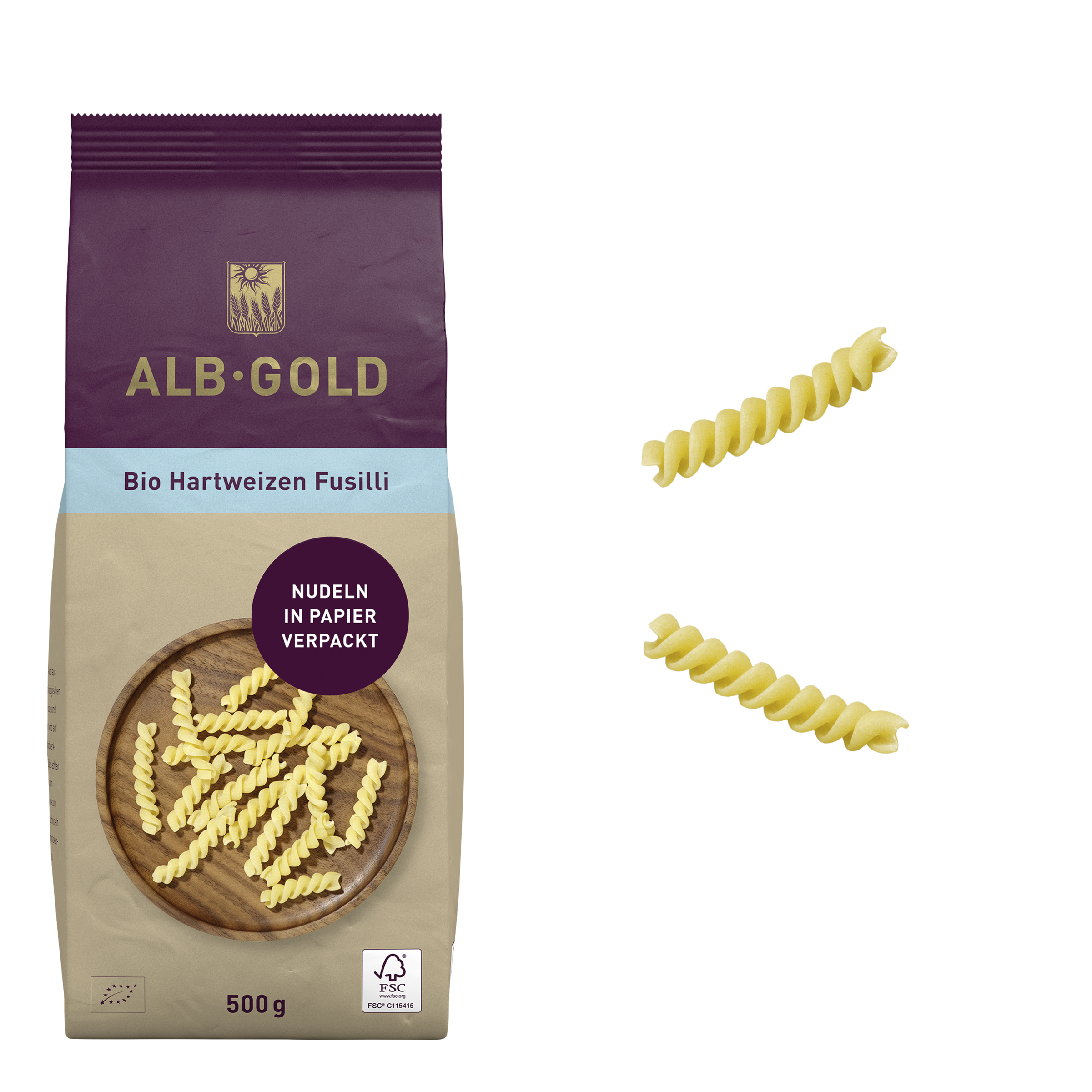 Bio Hartweizen Fusilli