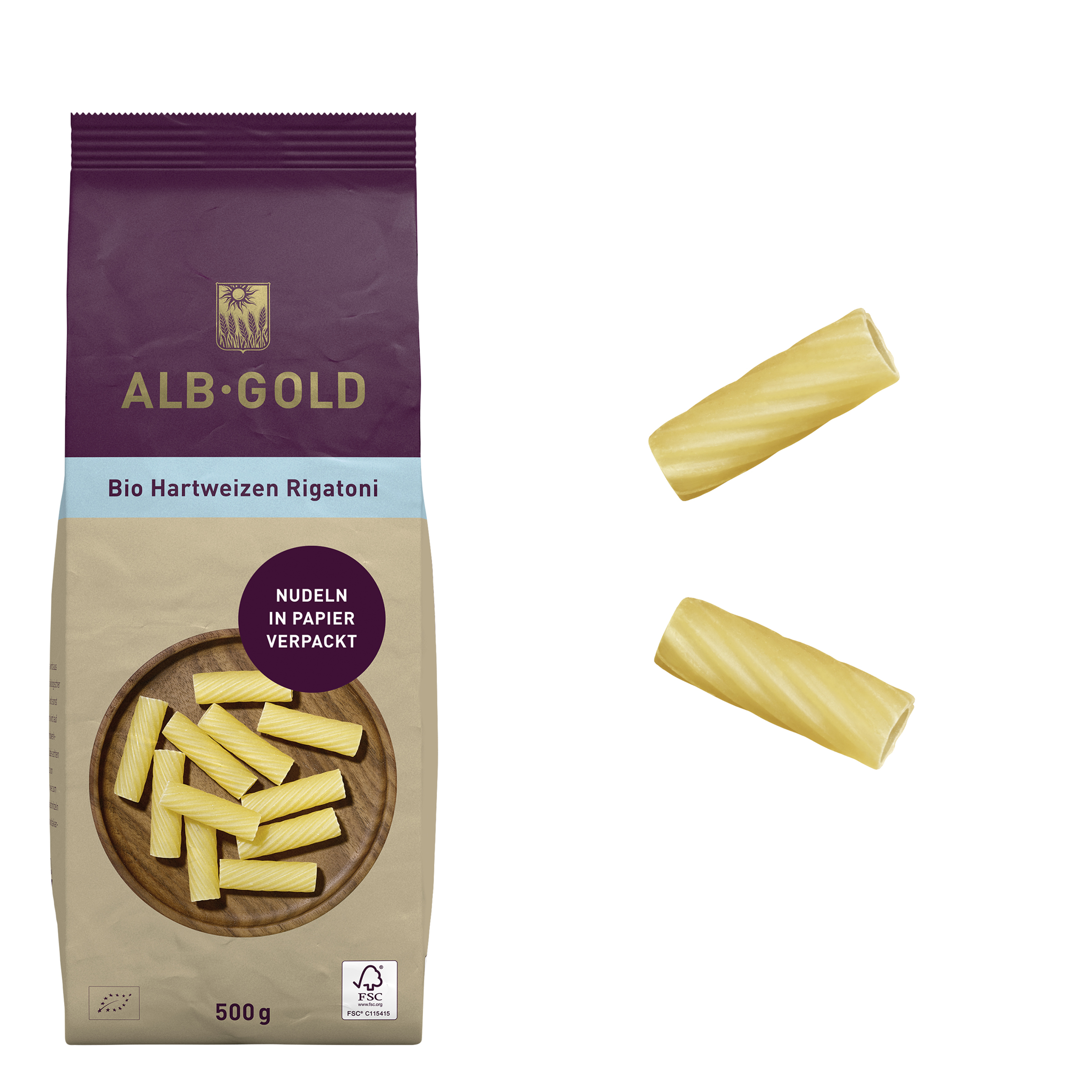 Bio Hartweizen Rigatoni