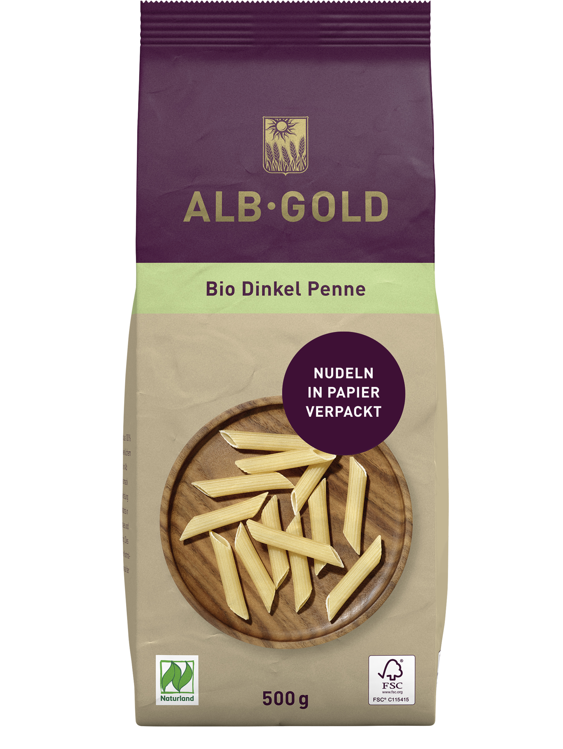 Bio Dinkel Penne