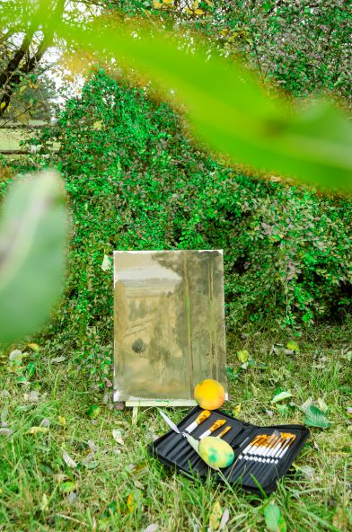 Workshop Natur auf Leinwand