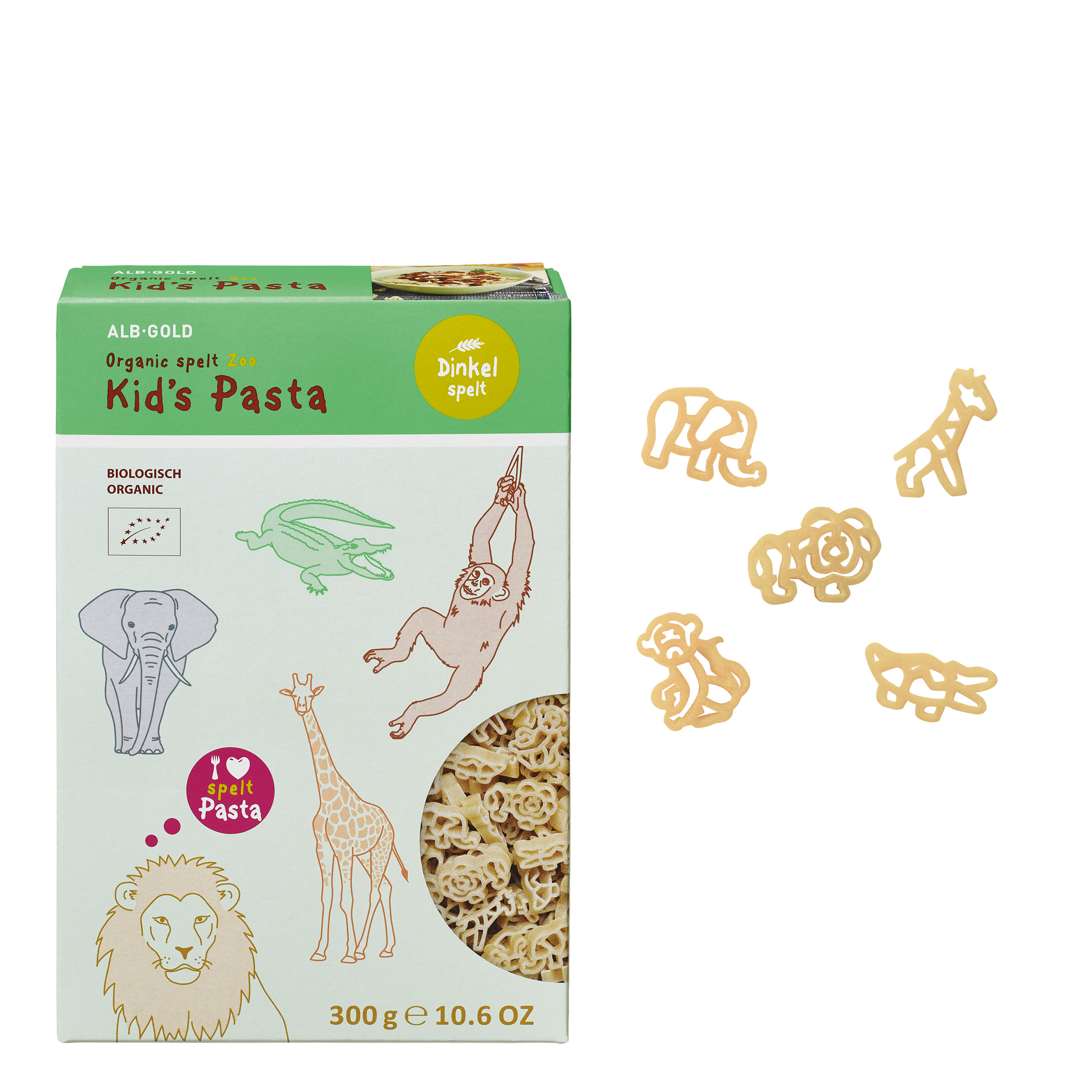 Bio Dinkel Kid’s Pasta Zoo Bio Dinkel Kid’s Pasta Zoo