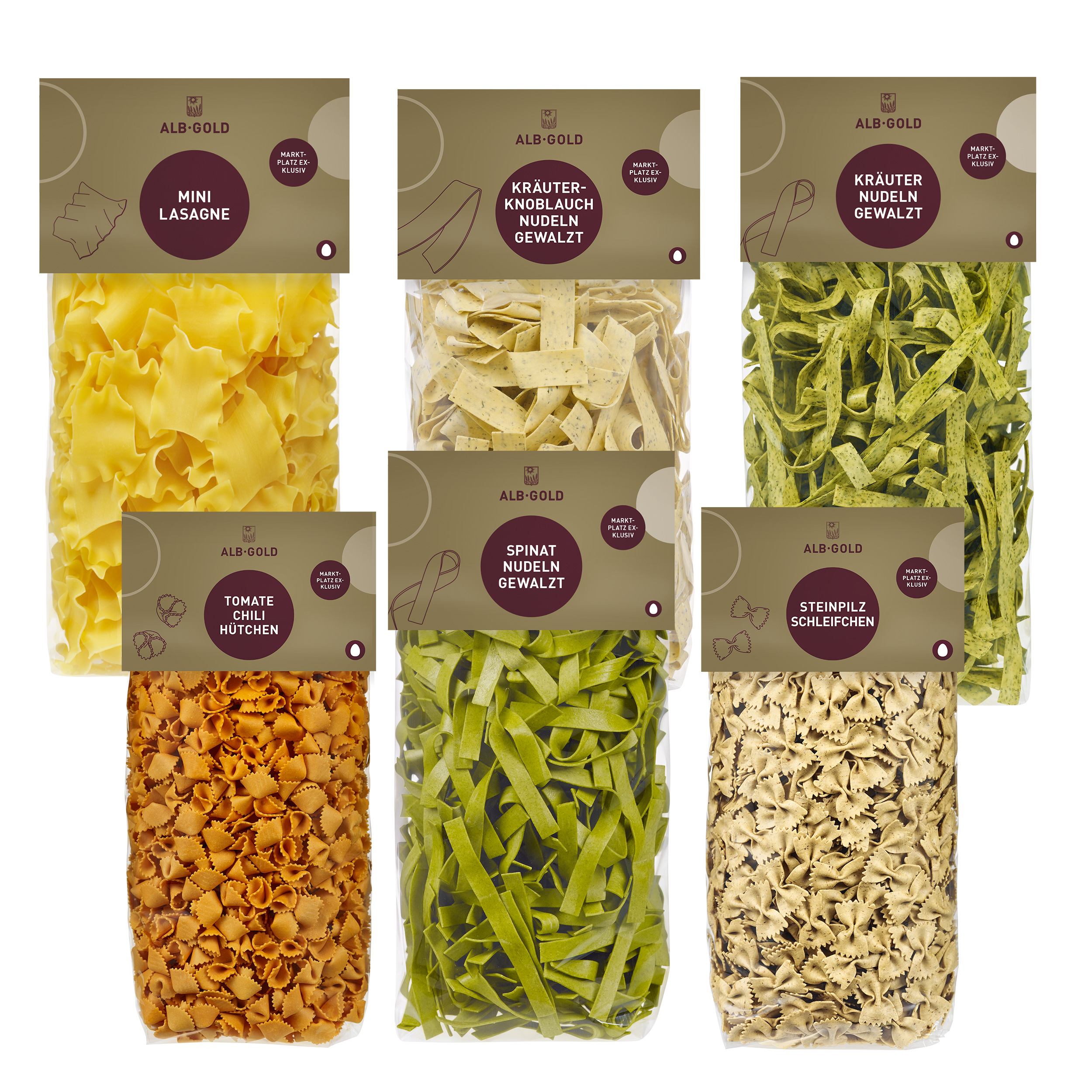 Gourmet Pasta Probierpaket Gourmet Pasta Probierpaket