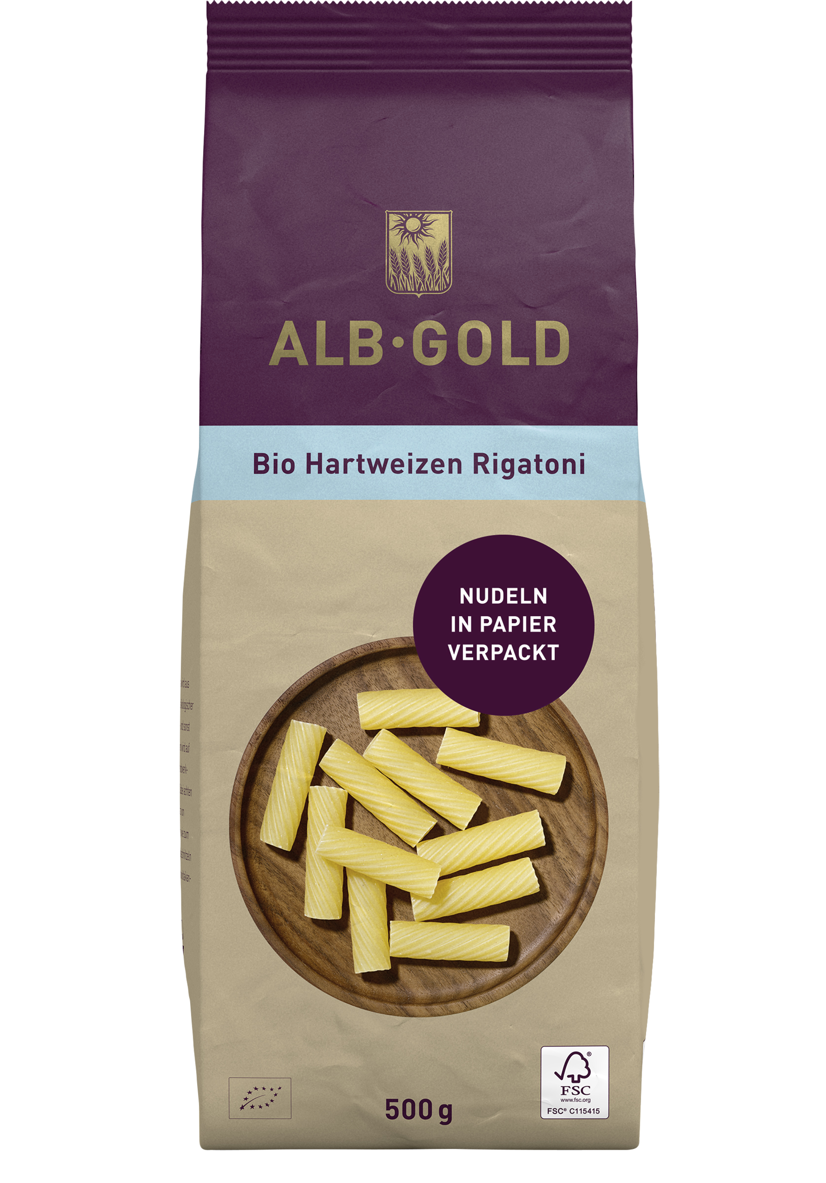 Bio Hartweizen Rigatoni