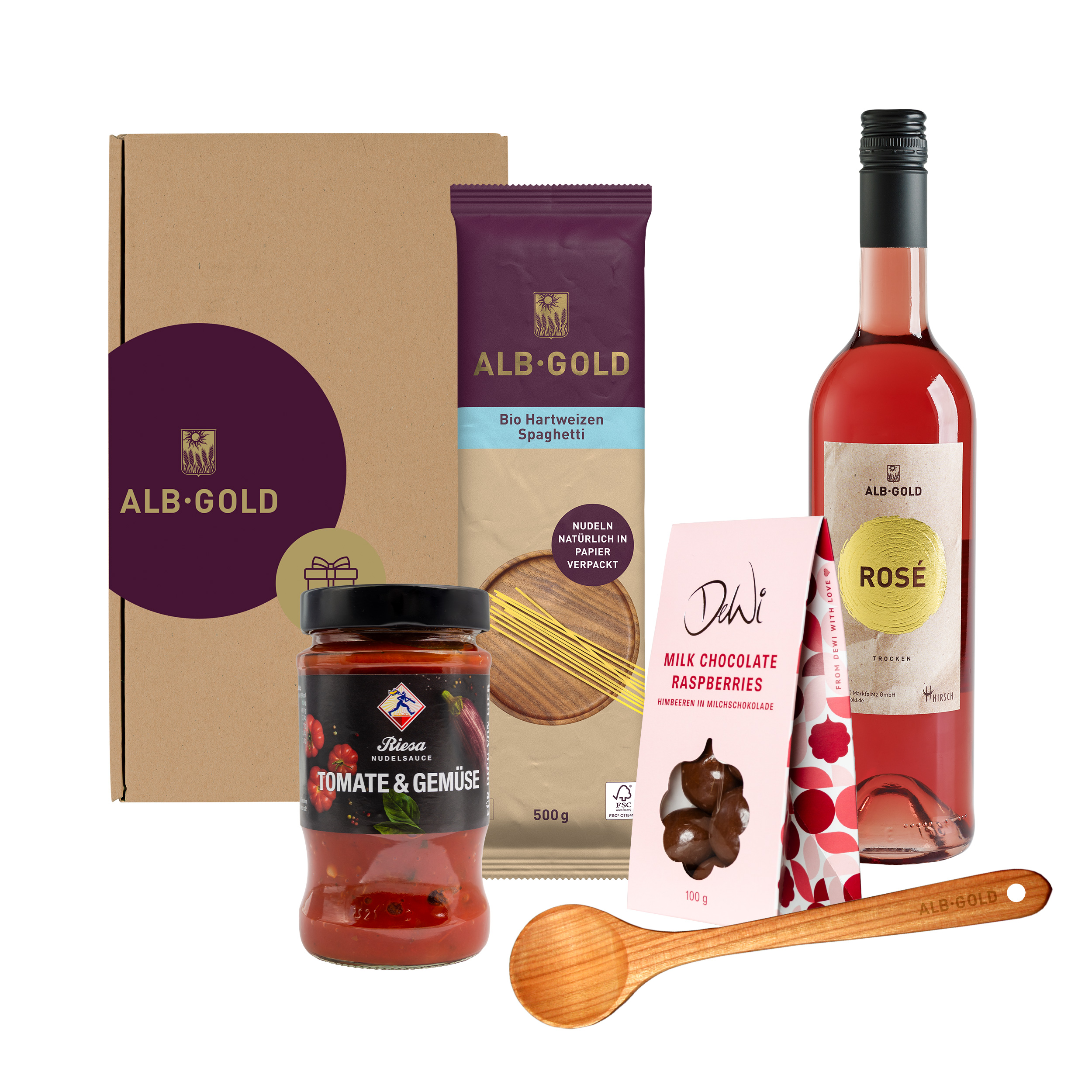 Die ALB-GOLD Kochbox "Amore Mio"