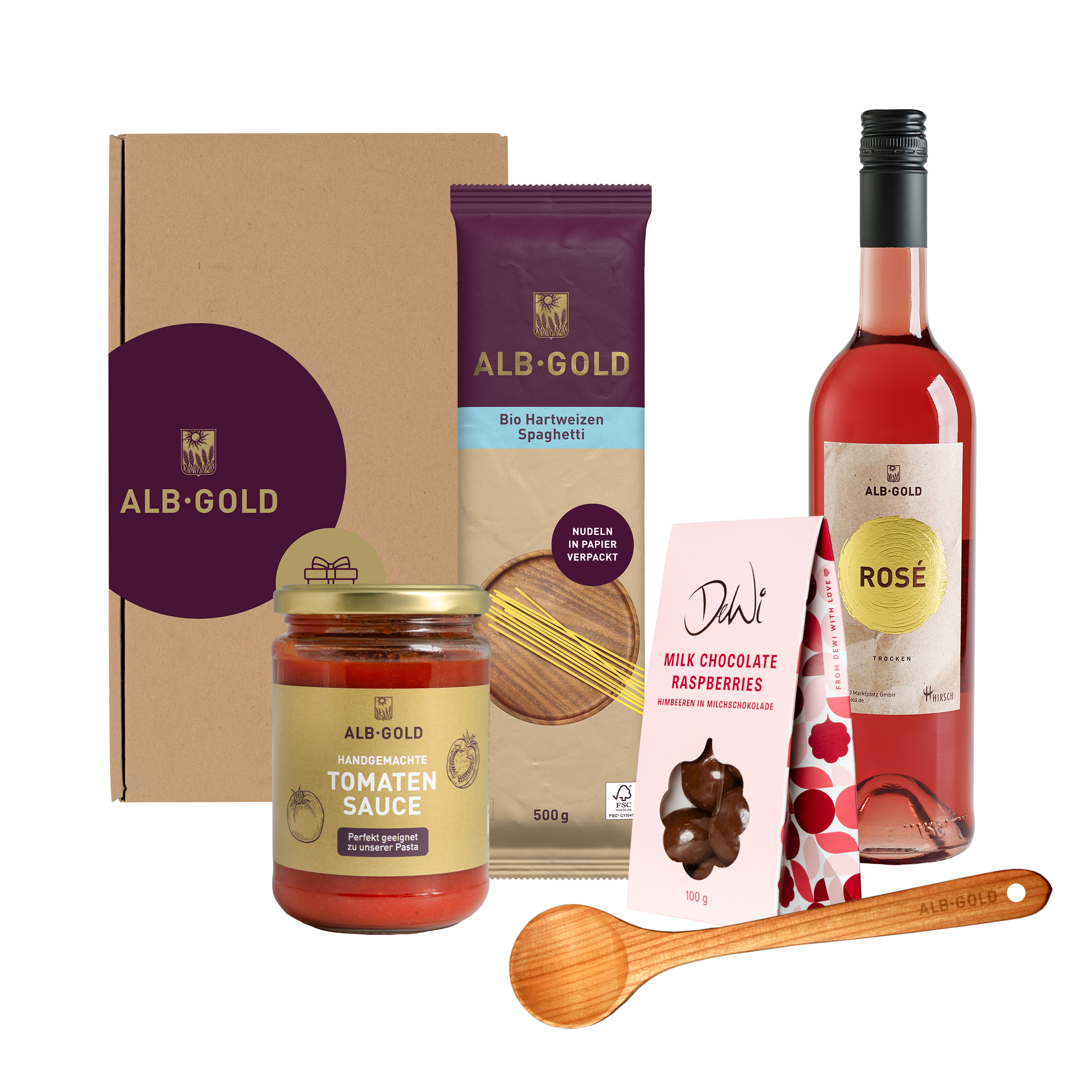 Die ALB-GOLD Kochbox "Amore Mio"