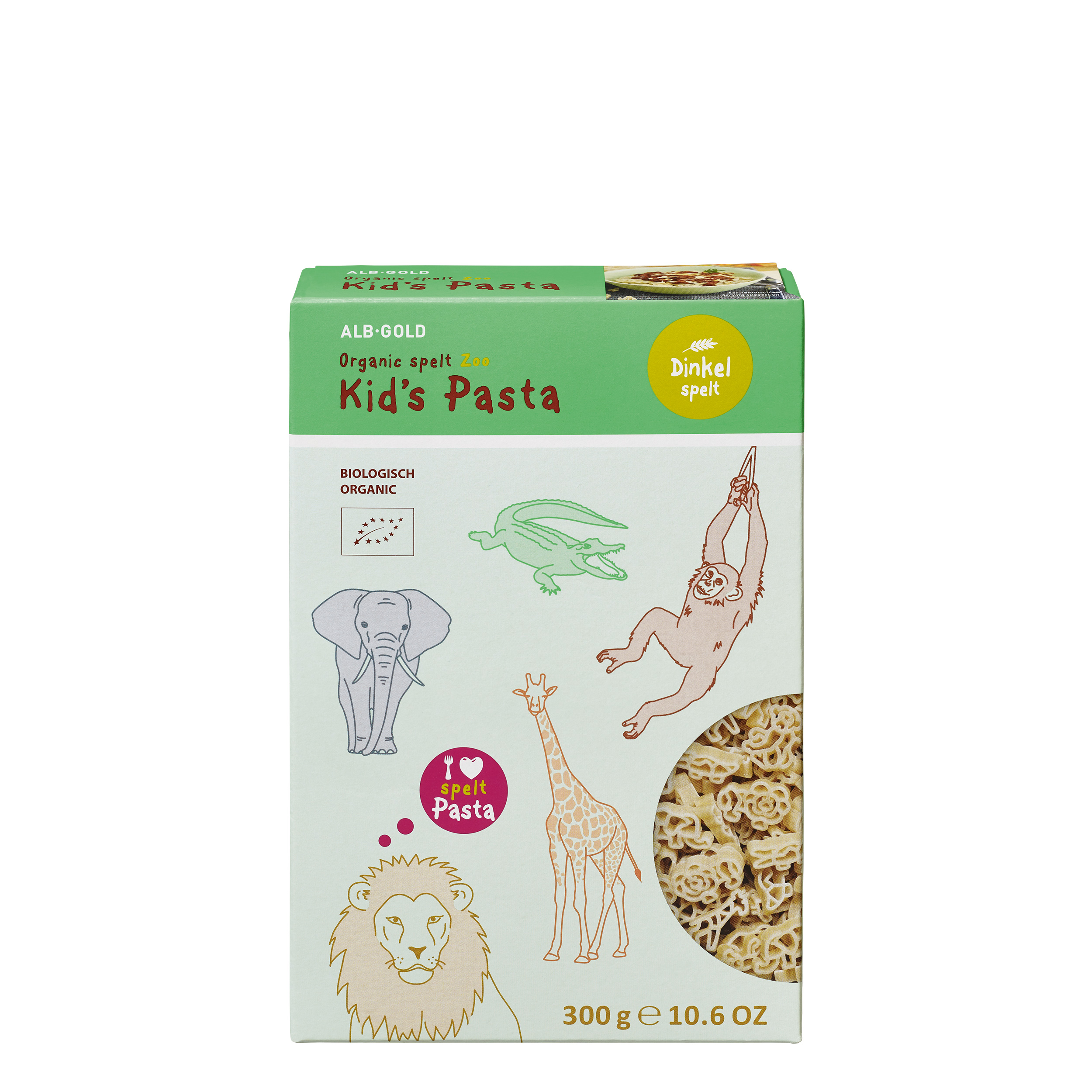 Bio Dinkel Kid’s Pasta Zoo