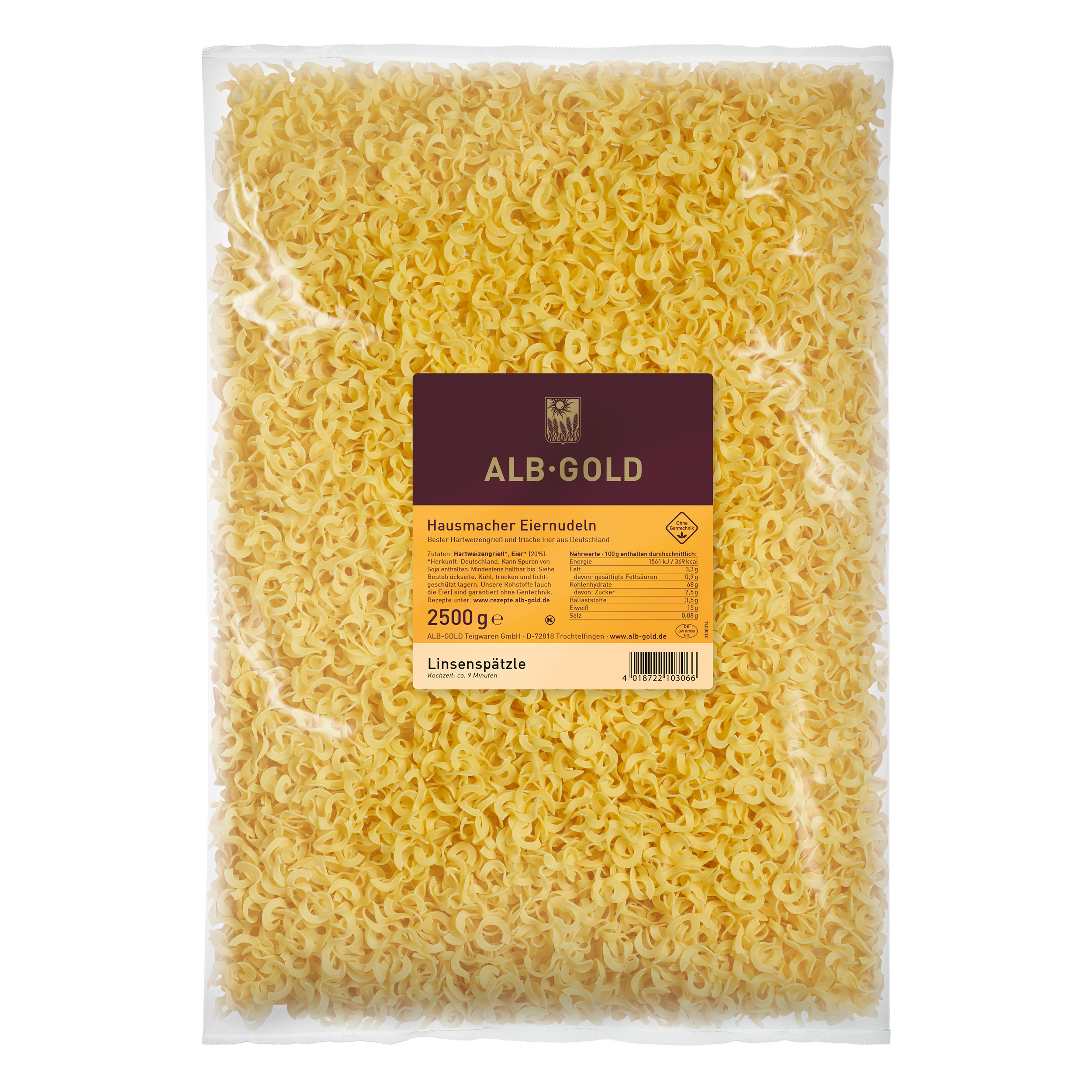 Linsenspätzle