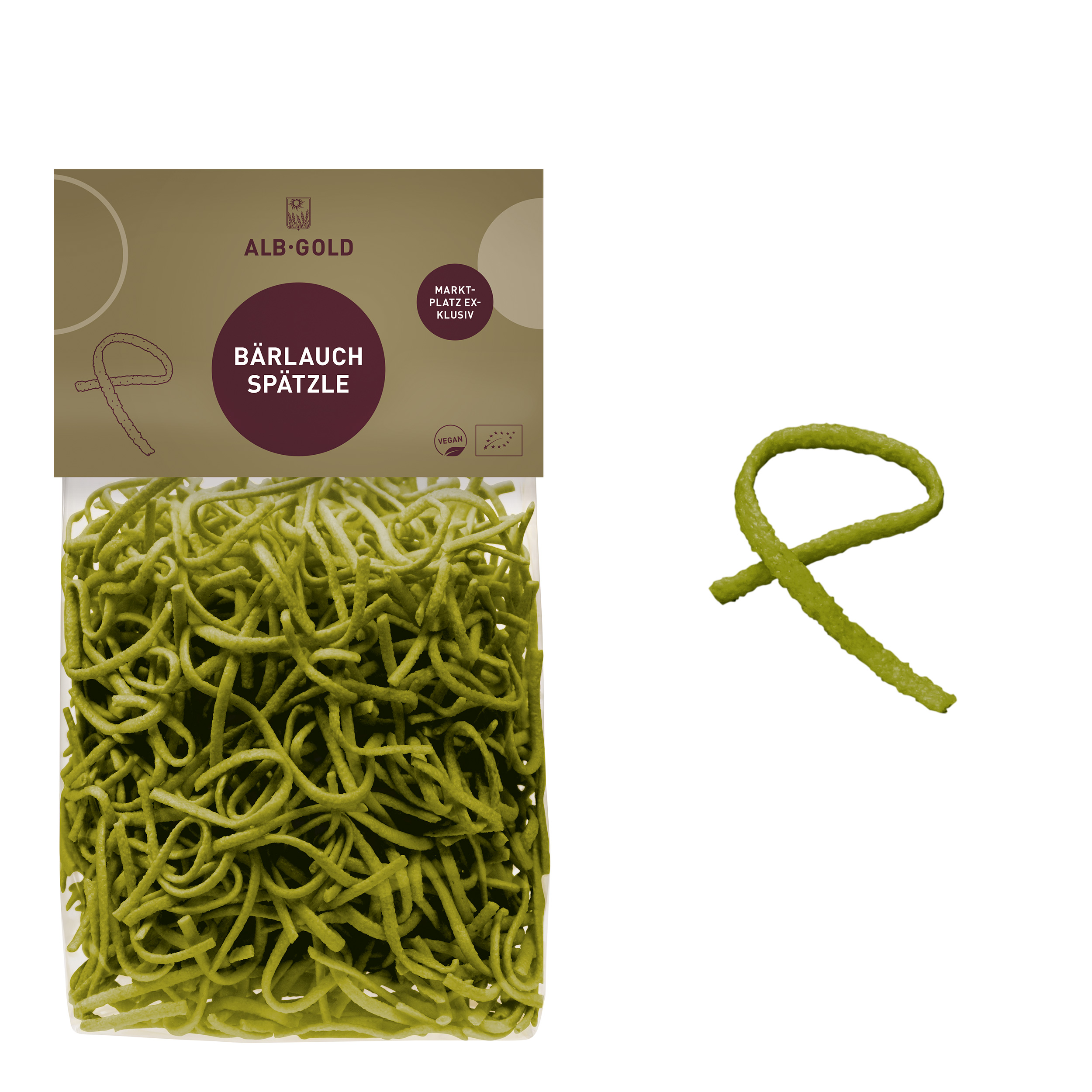 Bio Bärlauch Spätzle Bio Bärlauch Spätzle